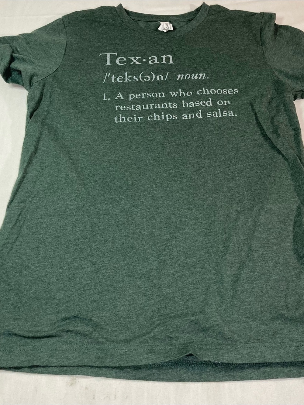 Tex-an Graphic Crewneck T-Shirt - Green